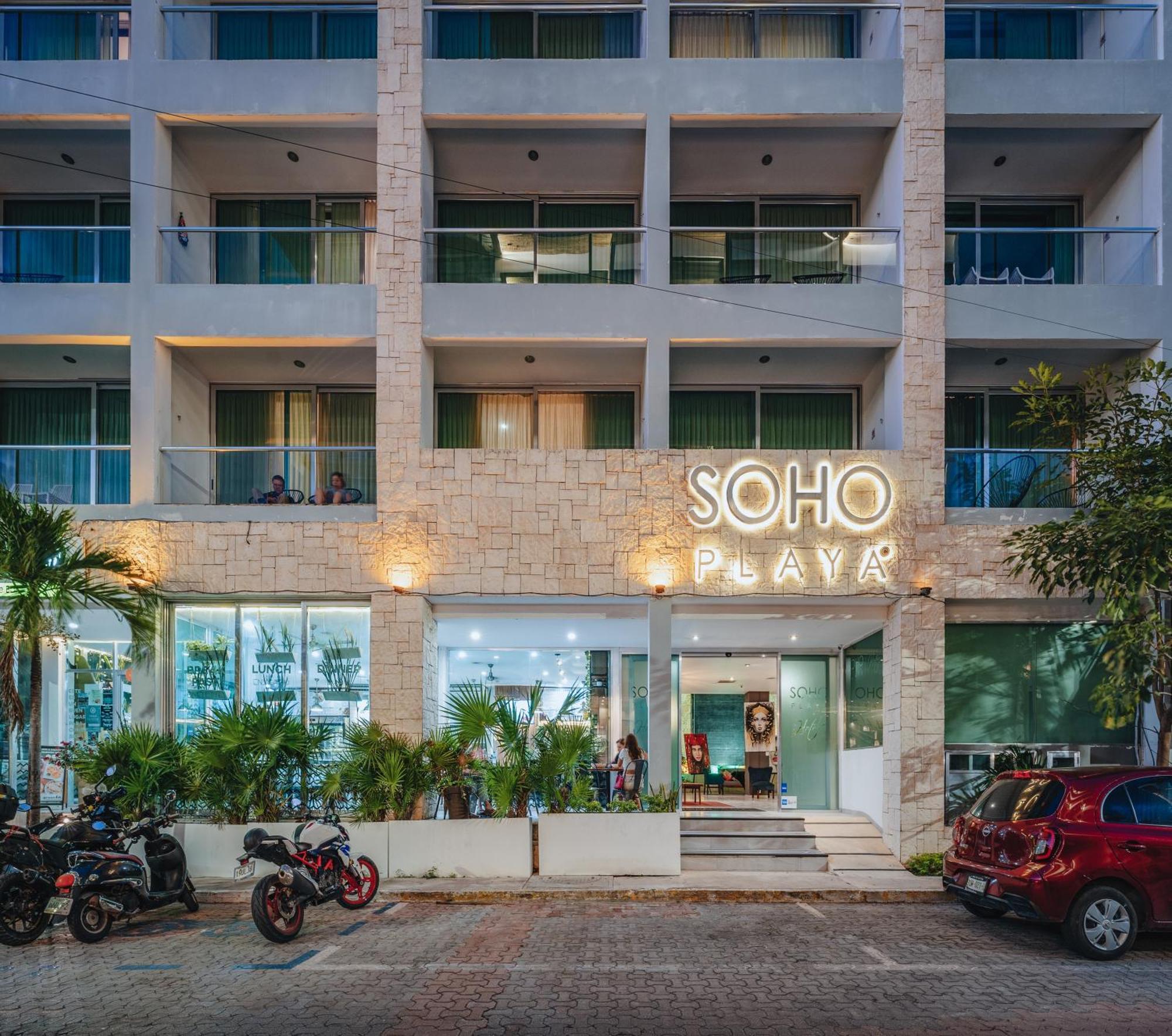 Soho Playa Hotel Плая-дель-Кармен Экстерьер фото
